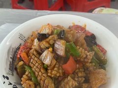 爆炒鱿鱼腰花-小民大排档(光谷店)