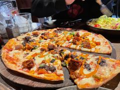 烟熏鸡肉披萨-Q MEX 库迈墨西哥餐吧(三里屯店)