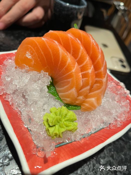 無境·匠心日本料理(汉街店)三文鱼刺身图片