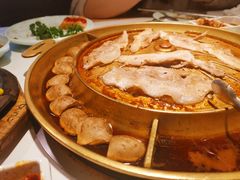 芝士锅底-猪啊牛呀羊啊铜盘烤肉(正大广场店)