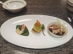 开胃菜三彩碟-Yan Ting 宴庭中餐厅(上海静安瑞吉酒店)