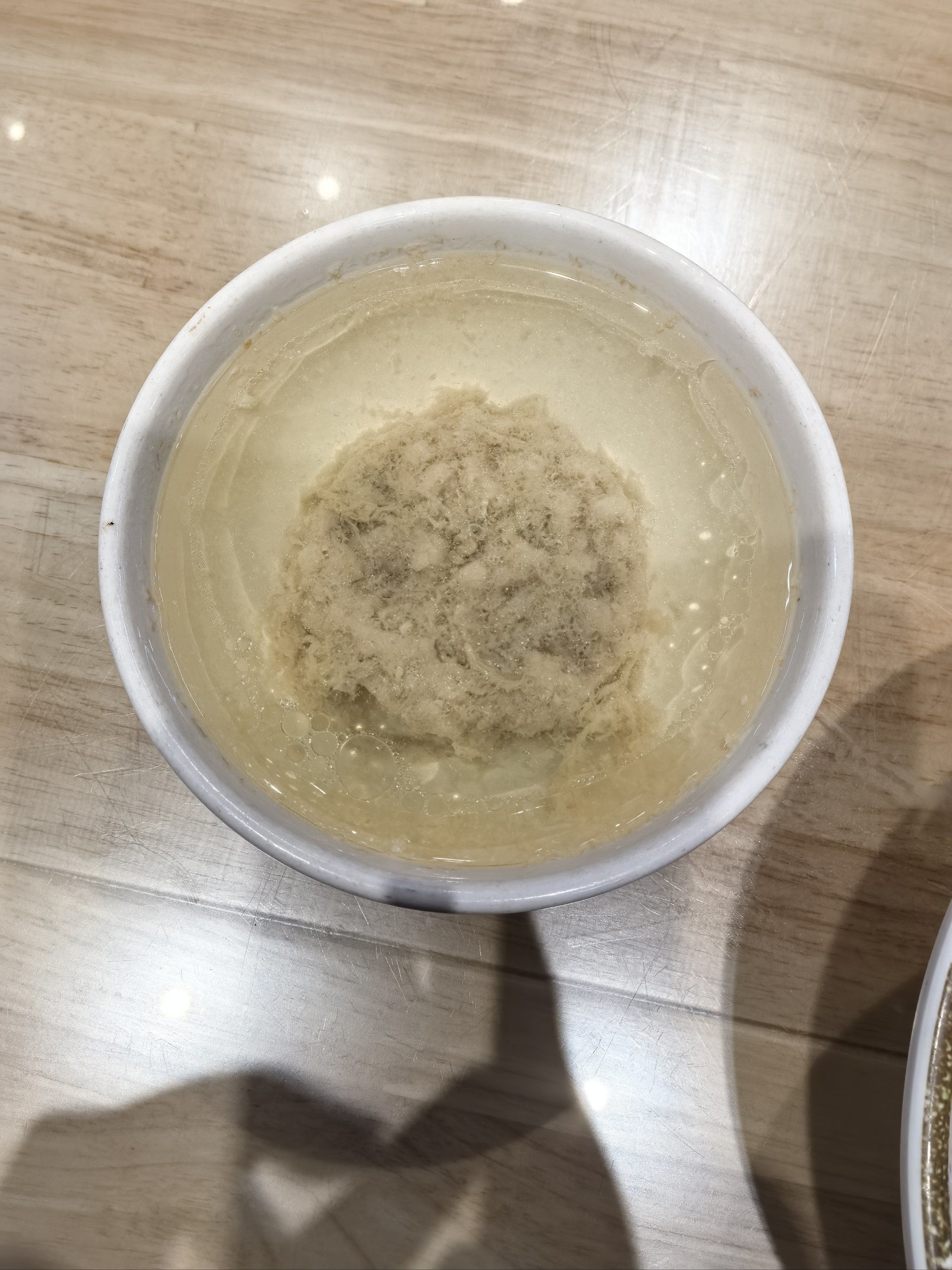 图2,光汤5元 问了服务员,一样大的肉饼