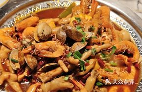 Chicken Feet and Shrimp Stir-fry