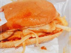 酸笋板烧鸡腿堡-麦当劳(天塔道店)
