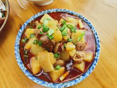 土豆烧猪大肠-赵姐猪耳朵饭店