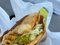 -小红车炸蛋葱油饼