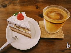 黑芝麻香蕉蛋糕-dokidoki