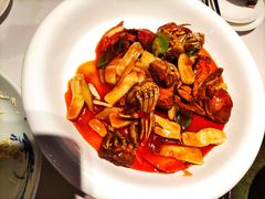 毛蟹炒手打年糕-八分饱·西津会(西津渡店)