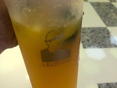 桔子北冰洋冰冰茶-LELECHA乐乐茶(上海五角场万达广场店)
