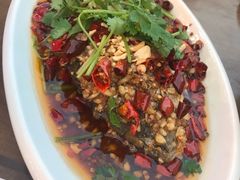 蒜爆鱼-杨氏青龙虾·羊蝎子(托乐嘉店)