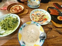 传统口味蘑菇浓汤-萨莉亚意式餐厅(中北永旺店)