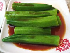 脆爽鲜秋葵-老班长手工灌汤包老店(东山店)