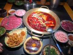 招牌生扣鲜鸭肠-王婆乔鲜鱼自助火锅(蜀汉路店)