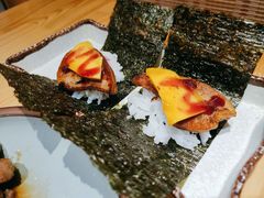 鹅肝芒果寿司-鳗道乐日本料理