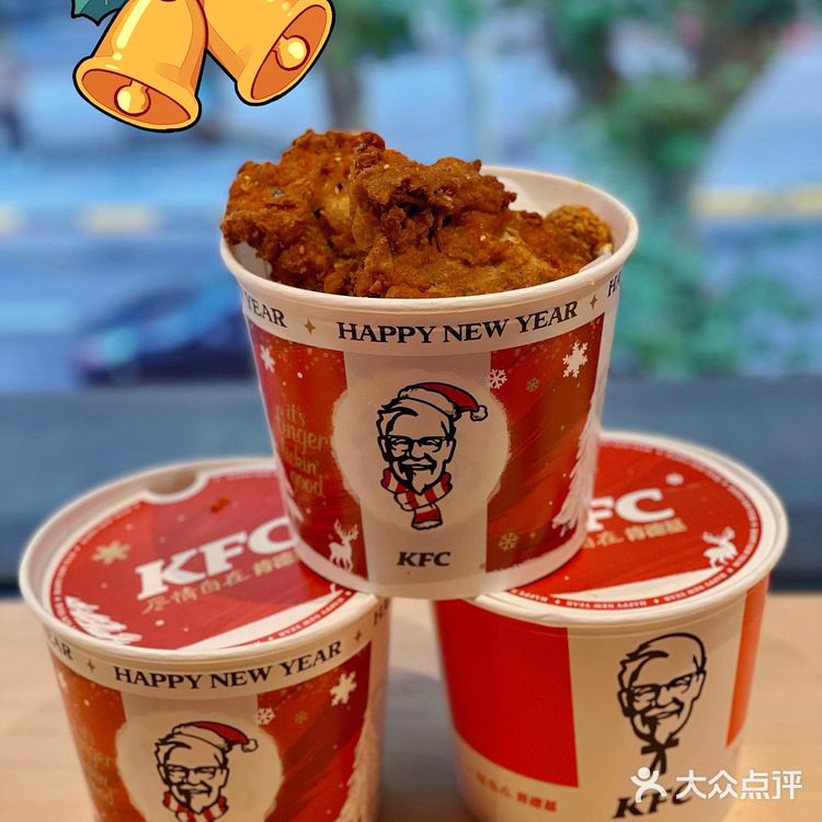 kfc圣诞炸鸡桶图片