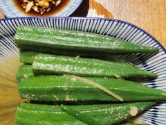 白灼秋葵-余味