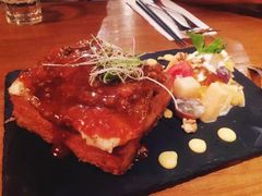 蛤蜊煎土司水果沙拉-Let's Taipei 非常烘焙(太古里店)