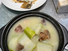 烧骨煲淋顺德黑毛节瓜-德云居