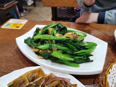 猪油渣炒菜心-正德顺順德雙皮奶(中信店)