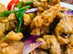 椒盐牛蛙-众源美食(光复阁店)