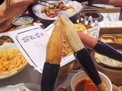 五彩毛笔酥-长安大牌档之西安博物院文化餐厅(中贸店)