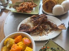 -北京龙庆四季香农家饭庄·灶台鱼·碳烤虹鳟鱼(龙庆峡店)