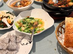 韭菜炒螺蛳肉-安徽大厦中餐厅