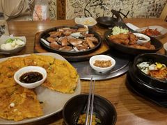 炒五花肉-包装马车·韩国料理·포장마차