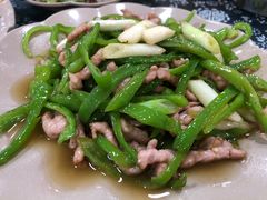 青椒肉絲-晏老九豆花饭家常菜(上海城店)