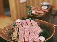 萬福极品霜降和牛牛小排-万福炭火烤肉日本料理(新街口店)