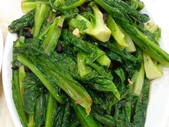 豆豉鲮鱼炒油菜-锐记美食店·现捞海鲜(闸坡店)