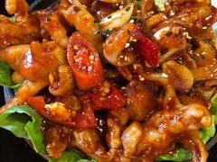 辣烤鸡爪-富乐满韩国正宗炸鸡韩国料理(虹泉路店)