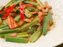 清炒秋葵-红高粱大酒店(宁山东路店)