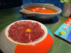 玻璃嫩牛肉-老灶堂文创火锅(文艺路店)