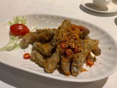 椒盐脆鸭舌-桃花源小厨