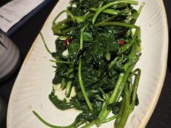 炝炒地瓜叶-山石榴·贵州菜(丰盛里店)