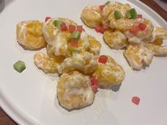 沙拉水晶虾球-济南喜来登酒店-采悦轩中餐厅