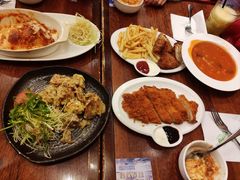 芥末蜂蜜烤鸡-玛格萝妮比萨屋(四平店)