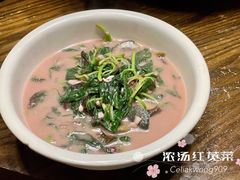 上汤苋菜-醉美东江·三文鱼·烧鸡公