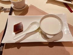 西施杏仁茶配枣皇糕-利苑酒家(金宝店)