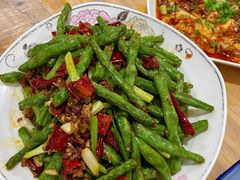 干煸四季豆-洪霞餐馆