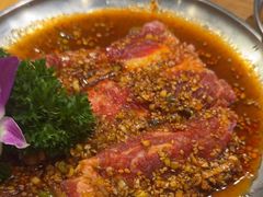 -明洞阿姨·韩式酱蟹烤肉·创意料理(三元桥店)