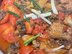 -贵州辣子鸡番茄鸡