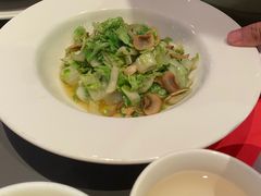 手捏菜炒口蘑-桂满陇·杭州饭店(清河万象店)