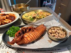-草家酱蟹炭火烤肉店(珲春南路一店)