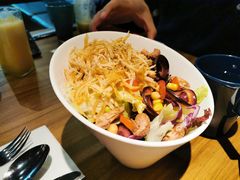 手撕鸡肉凯撒沙拉-四季天方包子