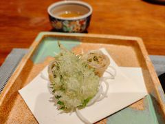 莲藕虾仁香椿卷-乾山寿司(好运街店)