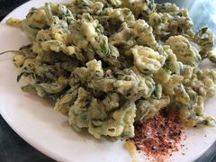 拌茉莉芽-姥家大锅台水库渔家