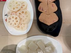 爱心午餐肉-鱼酷活鱼烤鱼(金桥啦啦宝都店)