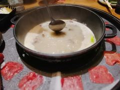 黑胡椒猪肚鸭架锅-三人行骨头王火锅(长寿店)